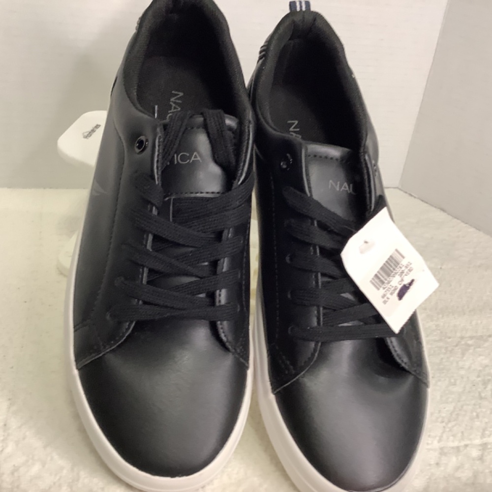 NWT Nautica Graves black men’s sneakers tie up - Picture 5 of 11